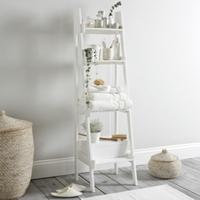 Lacquer Bathroom Ladder Shelf