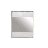 Laguna 2 Door Slider Wardrobe With Lights 210cm