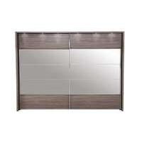 Laguna 2 Door Slider Wardrobe With Lights 310cm