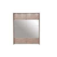 Laguna 2 Door Slider Wardrobe With Lights 210cm