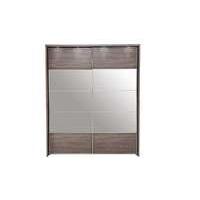 Laguna 2 Door Slider Wardrobe With Lights 210cm