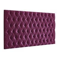 Ladybower Monreal Velluto Headboard Fushcia Small Double