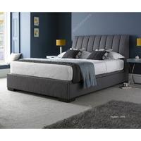 lanchester ottoman storage bed grey double