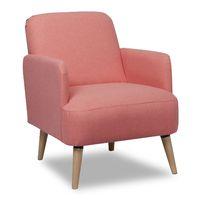 Ladybird Fabric Armchair Salmon Pink