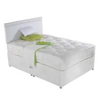 Latex 2000 Divan Bed No Drawers - Double - Platform Top