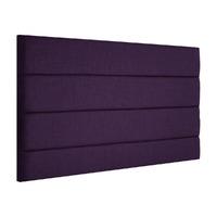 Langston Malham Weave Headboard Purple Single