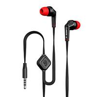 Langsdom JD88 Drive-By-Wire Metal Earphone In-Ear Headphones with Mic Volume Control Noise-Isolating Headset