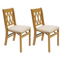 lattice style folding chairs 2