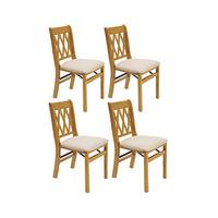 Lattice-style Folding Chairs (4) SAVE £20