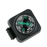 Large Car Compass with Surface Mount - Black
