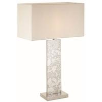 Laceby Nickel Tall Bar Table Lamp with Shade