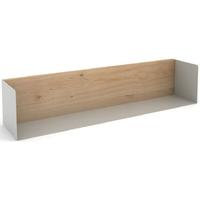 Large Light Grey U Shelf