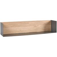 Large Dark Grey U Shelf