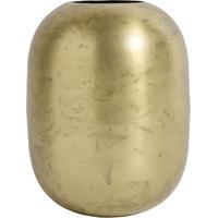 Large Brass Oval Vase (Set of 4)