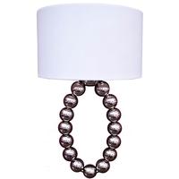 Layla Nickel Ball Wall Lamp