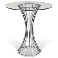 Lanza Stainless Steel Side Table