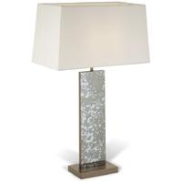 laceby antique brass bar table lamp with shade