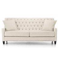 Laura Button Back 3 Seater Sofa, Champagne