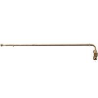 large swing curtain drapery arm brass metal