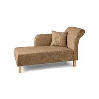 Layla Chenille Chaise Longue