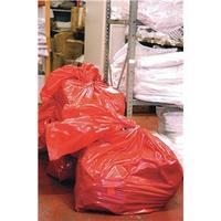 Laundry Bags Medium Duty Dissolving Strips 80 Litre Red (Pack of 200 Bags)