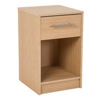 Lavant 1 Drawer Bedside Oak