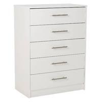 Lavant 5 Drawer Chest White