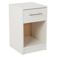 Lavant 1 Drawer Bedside White