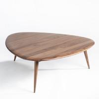 large tholeine solid walnut coffee table