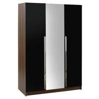 las vegas 3 door wardrobe with mirror