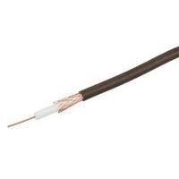 labgear brown single 1mm ccs c55 digital tv coax aerial cable with foa ...
