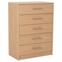 Lavant 5 Drawer Chest Oak