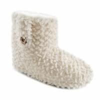 Ladies SlumberzzZ Quality Soft Plush Tufted Fully Lined Warm Boot Slipper