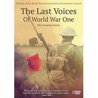 last voices of world war i dvd