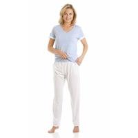 Ladies La Marquise Marl-Spot Combed Cotton Pyjama pajama Sleepwear