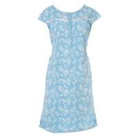 Ladies Walter Grange Classic Floral Print Short Sleeve Nightdress Sleepwear