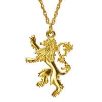 Lannister Sterling Silver Pendant Game of Thrones The Noble Collection