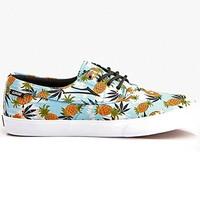 Lakai Camby Pineapple Sky Canvas Shoe (UK11)