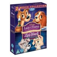 Lady and the Tramp 1 and 2 Double Pack [Blu-ray] [Region Free]