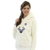 Ladies Animal Pyjama Top Racoon Or Fox