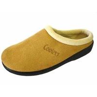 Ladies COOLERS Slip on Mule Slippers MICROSUEDE Warm Fleece Lined 289