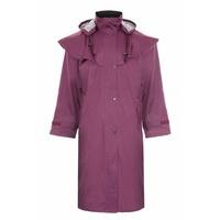 Ladies Full length waterproof coat Sandringham (12, Navy)
