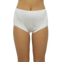 Ladies Anucci Brand Plain Full Maxi Briefs knickers Underwear 10 brief pack