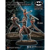 lady shiva and the league of shadows batman miniatures game