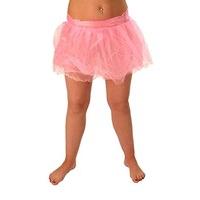 ladies wrap round tutu pink