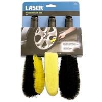 Laser 5008 Wheel Brush Set (3 Pieces)