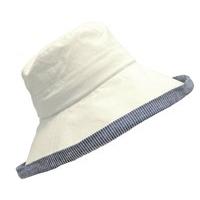 Ladies Whiteleys Classic Quality Adjustable Draw Cord Summer Bucket Sun Hat