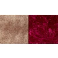 large faux fur rug 2 save 10 taupe and cerise acrylic