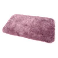 large faux fur rug heather acrylic