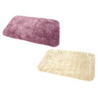 Large Faux Fur Rug (2 - SAVE £10), Heather and Natural, Acrylic